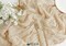 Beige Cheesecloth Table Runner 35x120 Inches Ivory Gauze Rustic Boho Spring Easter(Beige)120"L x 35"W